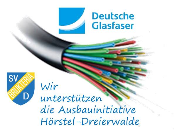 Glasfaser Dreierwalde - Werbung Brukteria