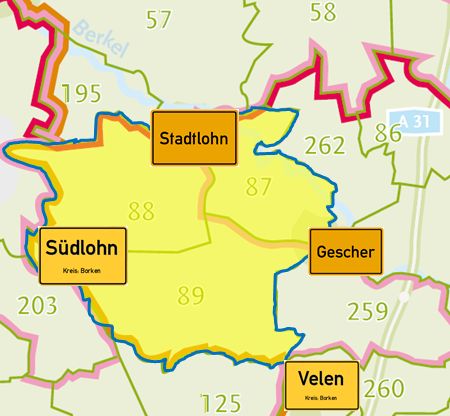 20191013 Stadtlohn Uebersicht