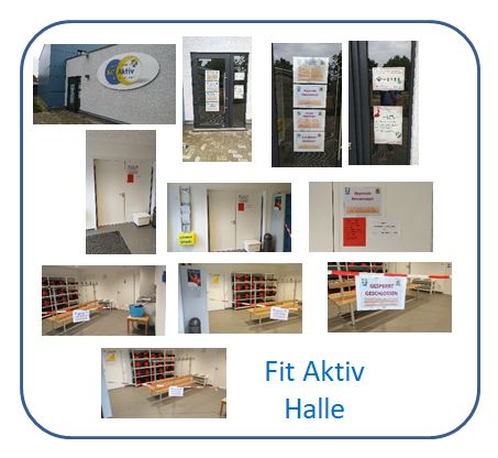 Beschilderung Fit Aktiv Halle Dreierwalde