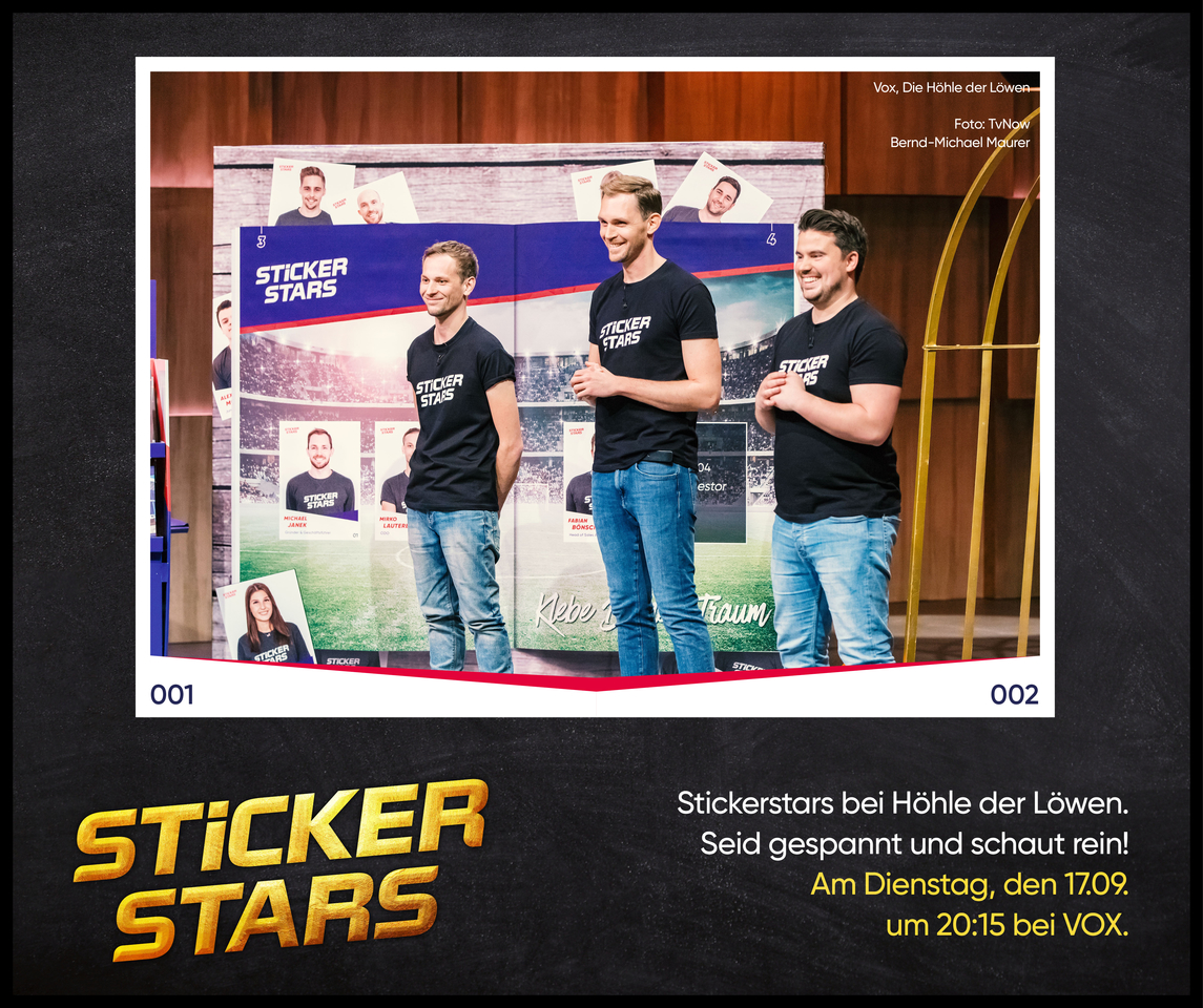 20190910 00 00 Stickerstarts bei Höhle der Löwen Facebook dhdl