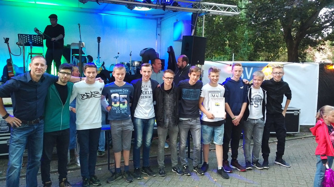 E1-Jugendmannschaft - Meister Saison 2016/2017