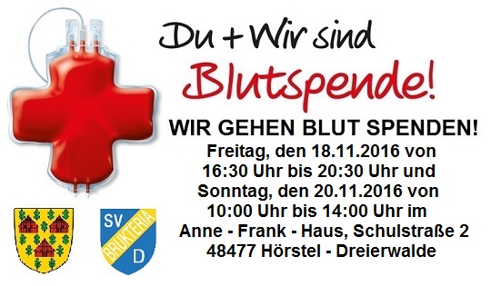 Blutspende 1820.11.16 Brukteria