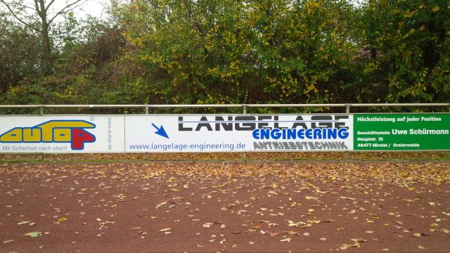 Verein Bandenwerbung Langelage