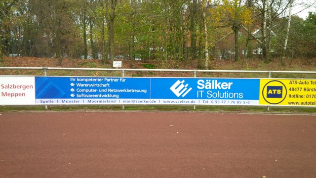 Verein Bandenwerbung Saelker
