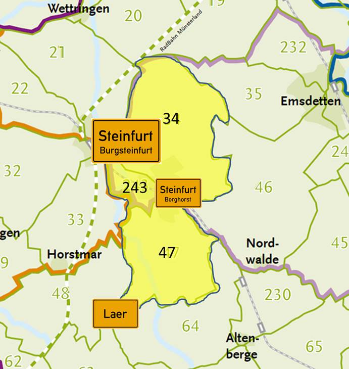 Brukteria Radwandern 08.07.2018 Steinfurt-Laer