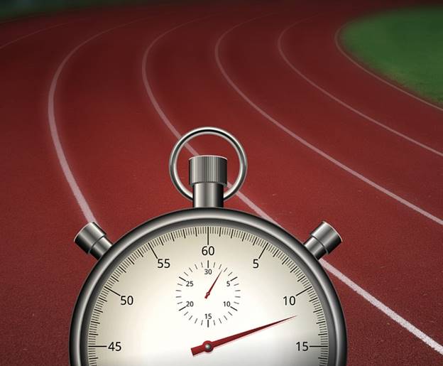 Breitensport Sportabzeichen Bild Stopuhr